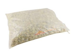 đóng hàng sỏi cuội tự nhiên màu trắng ngà 2cm