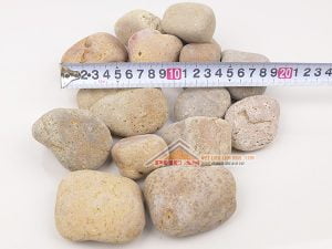 kích thước đá cuội trứng vịt vàng