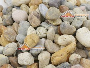 sỏi cuội đa sắc màu kích thước 1cm đến 2cm