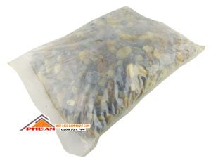 đóng bao sỏi cuội đa sắc 2cm